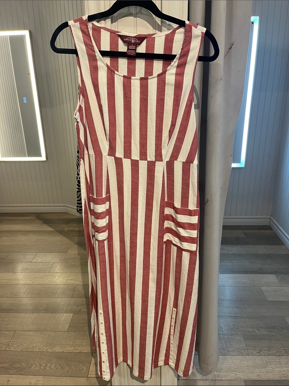 April Cornell Cotton Stripe Dress size small